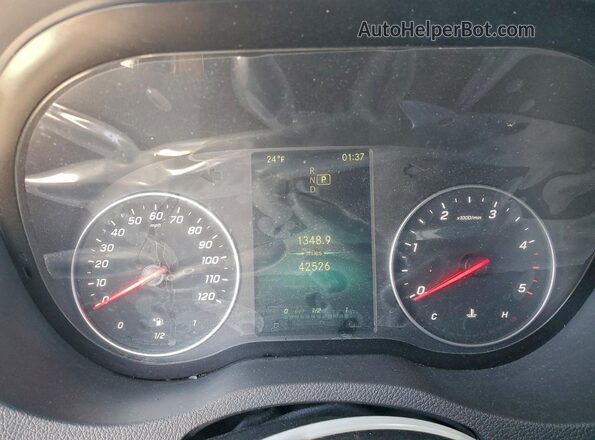 W1W4NBHY1RT173552 2024 MERCEDES-BENZ SPRINTER Gray ხელსაწყოთა პანელის ხედი
