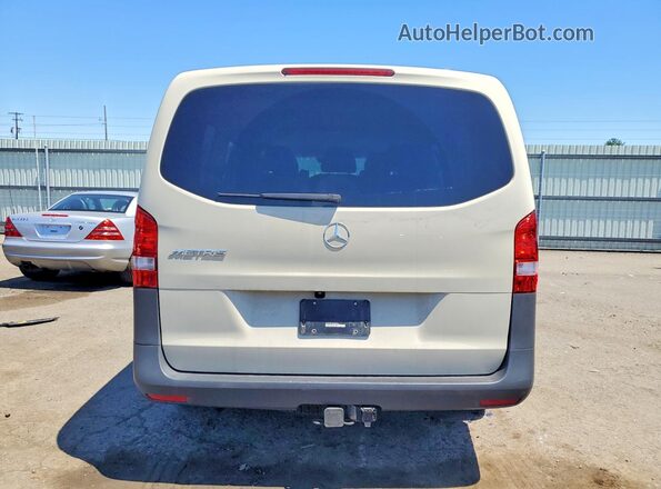 W1XV0FEY4M3864061 2021 MERCEDES-BENZ METRIS Желто-коричневый Вид сзади