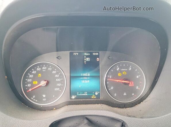 W1Y4DBHY2MT045467 2021 MERCEDES-BENZ SPRINTER White Вид щитка приладів