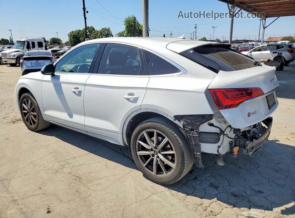 WA114AFY2N2042218 2022 AUDI SQ5 White Հետևի ձախ