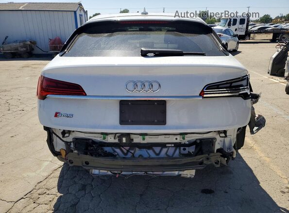 WA114AFY2N2042218 2022 AUDI SQ5 White Հետևի տեսք