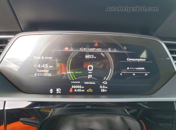 WA11AAGEXNB020559 2022 AUDI E-TRON Blue 