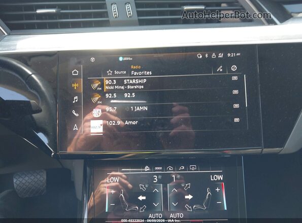 WA11ABGE2NB023350 2022 AUDI E-TRON Blue 