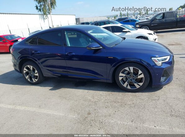 WA11ABGE2NB023350 2022 AUDI E-TRON Blue 
