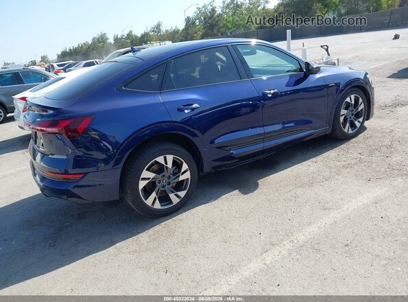 WA11ABGE2NB023350 2022 AUDI E-TRON Blue 