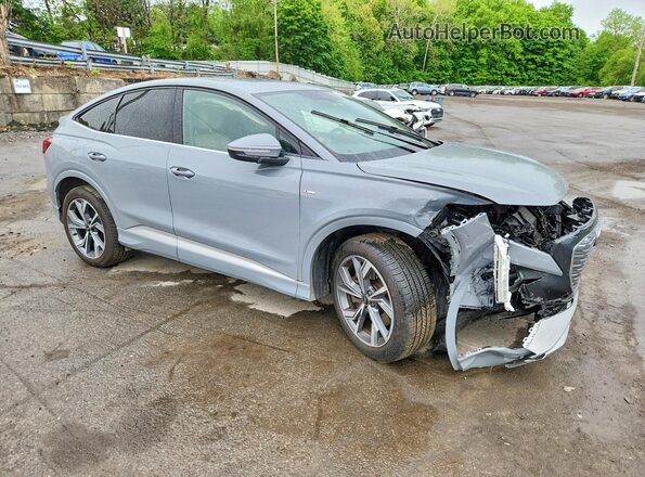 WA122BFZ7PP029978 2023 AUDI Q4 Silver წინა მარჯვენა