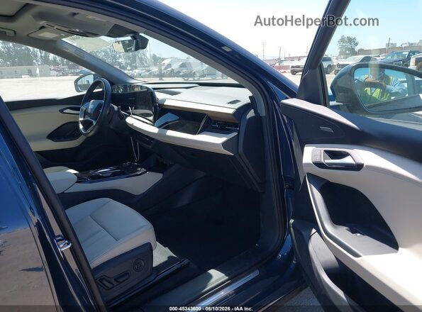 WA122BGFXSA030896 2025 AUDI Q6 E-TRON Blue Вид салону спереду
