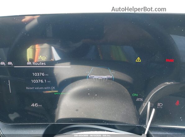 WA122BGFXSA030896 2025 AUDI Q6 E-TRON Blue Вид задніх сидінь