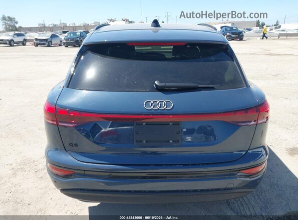 WA122BGFXSA030896 2025 AUDI Q6 E-TRON Blue 