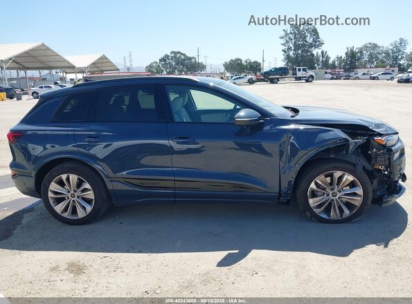 WA122BGFXSA030896 2025 AUDI Q6 E-TRON Blue Панорамний вид салону 360°