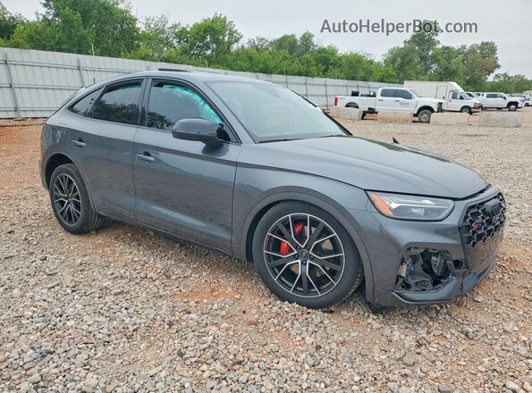 WA124AFY0R2136351 2024 AUDI SQ5 Серый Передняя правая четверть
