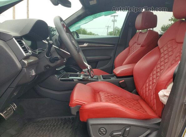 WA124AFY0R2136351 2024 AUDI SQ5 Серый Вид салона спереди