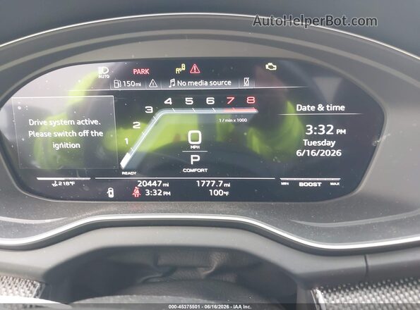 WA124AFY2R2141535 2024 AUDI SQ5 Gray Вид задніх сидінь