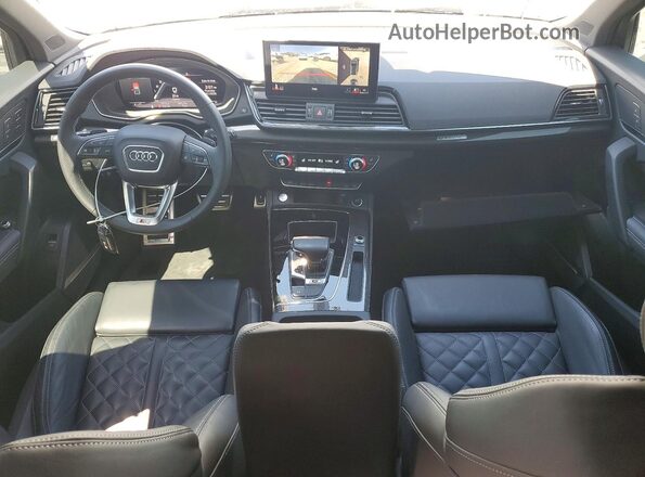 WA124AFY5R2115902 2024 AUDI SQ5 White Vista del salpicadero
