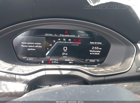 WA124AFY6R2043785 2024 AUDI SQ5 Gray Հետևի նստատեղերի տեսք
