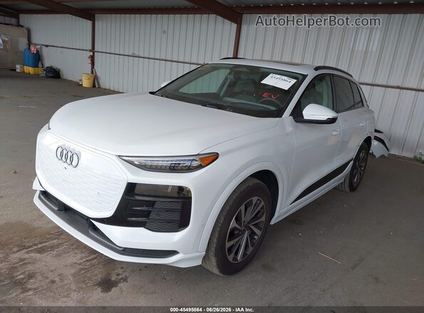 WA124BGF2SA044110 2025 AUDI Q6 E-TRON White Przód lewy