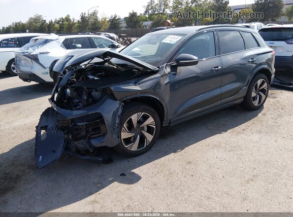 WA124BGF7SA067415 2025 AUDI Q6 E-TRON Gray Առջևի ձախ երեք քառորդ տեսարան