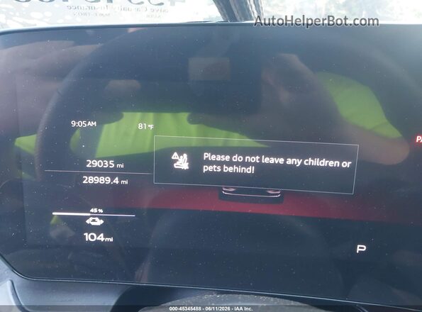 WA125BGF5SA024172 2025 AUDI SQ6 Black Widok tylnych siedzeń