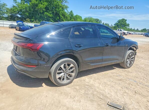 WA12AAGE2MB011941 2021 AUDI E-TRON Черный Задняя правая четверть