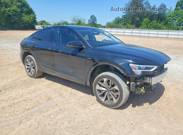 WA12AAGE2MB011941 2021 AUDI E-TRON Черный Передняя правая четверть