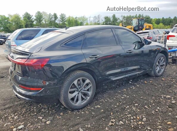 WA12AAGE3MB000947 2021 AUDI E-TRON Черный Задняя правая четверть