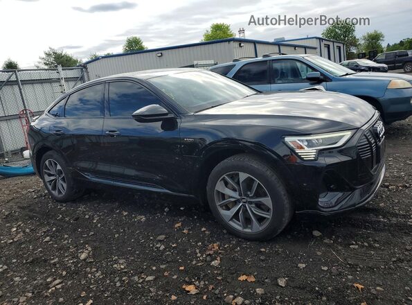 WA12AAGE3MB000947 2021 AUDI E-TRON Черный Передняя правая четверть