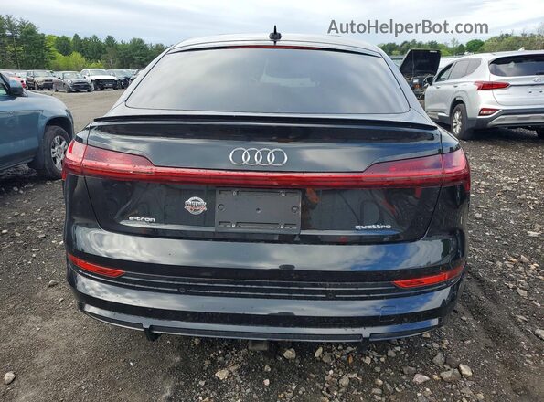 WA12AAGE3MB000947 2021 AUDI E-TRON Черный Вид сзади