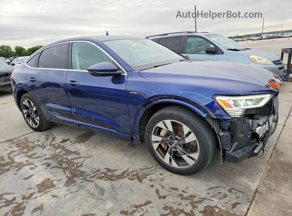 WA12AAGE5MB001582 2021 AUDI E-TRON Blue 
