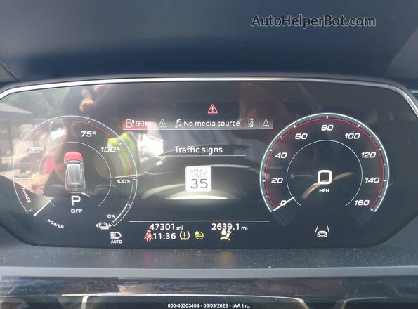 WA12AAGE8MB002130 2021 AUDI E-TRON Black Вид задніх сидінь