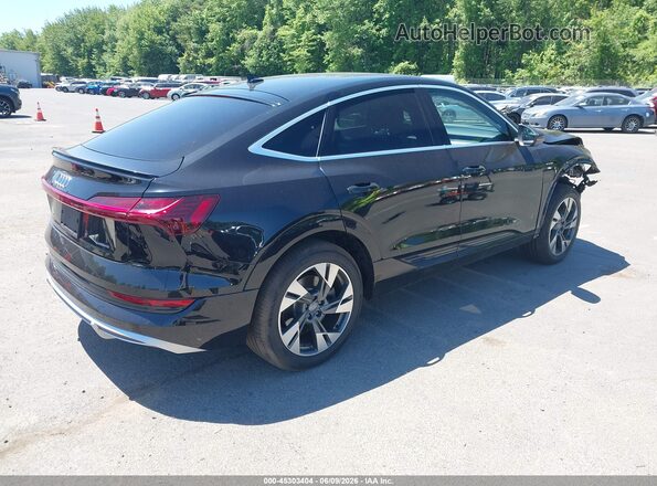 WA12AAGE8MB002130 2021 AUDI E-TRON Black Задня права чверть