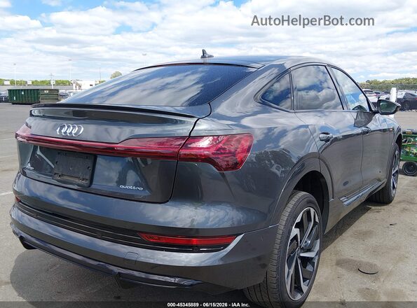 WA12AAGE8PB004576 2023 AUDI E-TRON Gray Trasero derecho