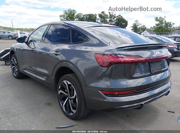WA12AAGE8PB004576 2023 AUDI E-TRON Gray Trasero izquierdo