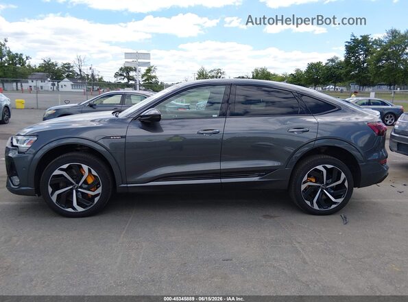 WA12AAGE8PB004576 2023 AUDI E-TRON Gray Vista interior de 360 grados