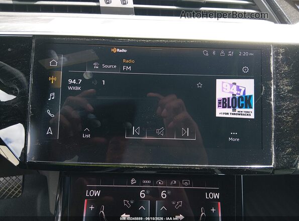 WA12AAGE8PB004576 2023 AUDI E-TRON Gray 