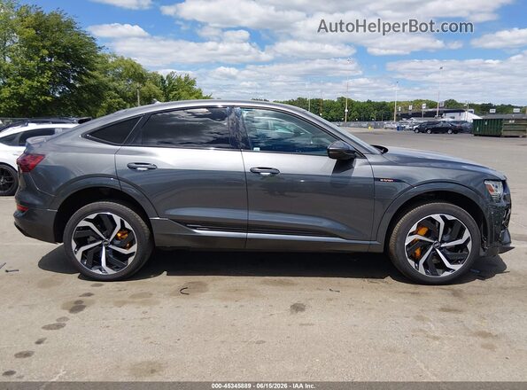 WA12AAGE8PB004576 2023 AUDI E-TRON Gray Vista interior trasera