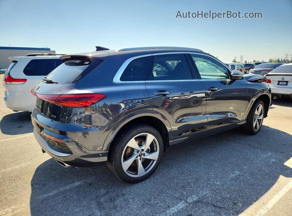 WA12AAGU0S2054467 2025 AUDI Q5 Charcoal Задня права чверть