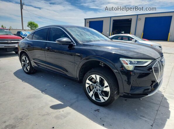 WA12ABGE9LB033052 2020 AUDI E-TRON Black Przód prawy
