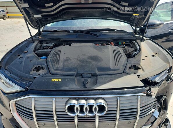 WA12ABGE9LB033052 2020 AUDI E-TRON Black Widok komory silnika
