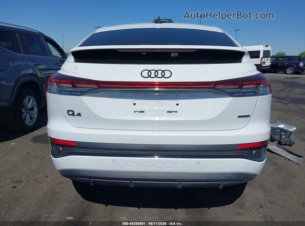 WA12UBFZ3SP044030 2025 AUDI Q4 E-TRON White 
