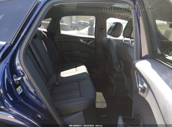 WA12UBFZ7SP057153 2025 AUDI Q4 E-TRON Blue Widok naklejki z numerem VIN