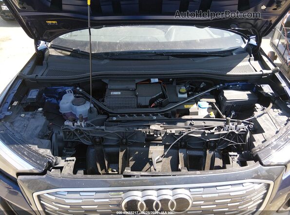 WA12UBFZ7SP057153 2025 AUDI Q4 E-TRON Blue Widok z tyłu