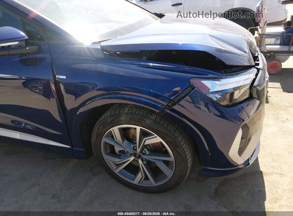WA12UBFZ7SP057153 2025 AUDI Q4 E-TRON Blue 