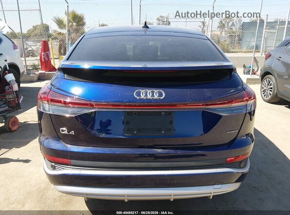 WA12UBFZ7SP057153 2025 AUDI Q4 E-TRON Blue 