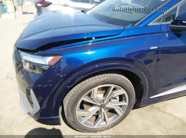 WA12UBFZ7SP057153 2025 AUDI Q4 E-TRON Blue 