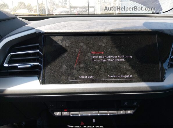 WA12UBFZ7SP057153 2025 AUDI Q4 E-TRON Blue 