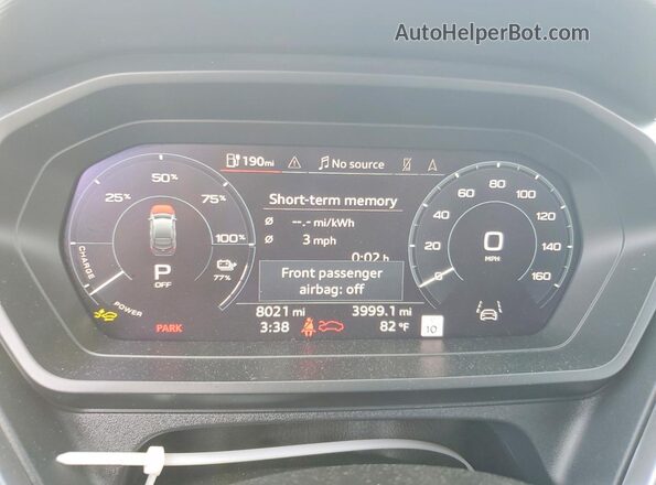 WA12UBFZ8SP032679 2025 AUDI Q4 Black 