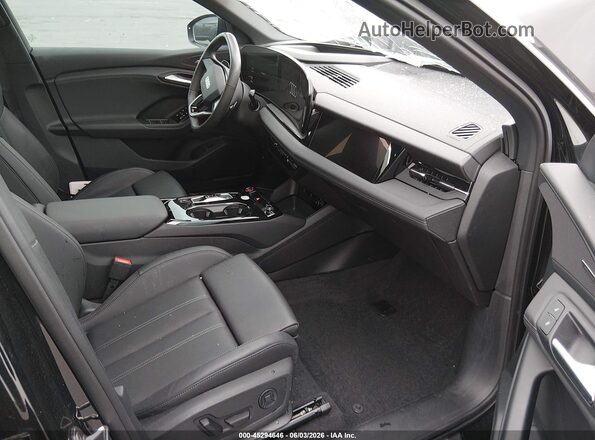 WA135BGF7SA024419 2025 AUDI SQ6 Black Widok wnętrza z przodu
