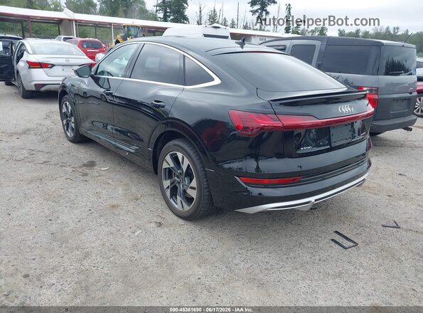 WA13AAGE4MB005837 2021 AUDI E-TRON Black Tył lewy