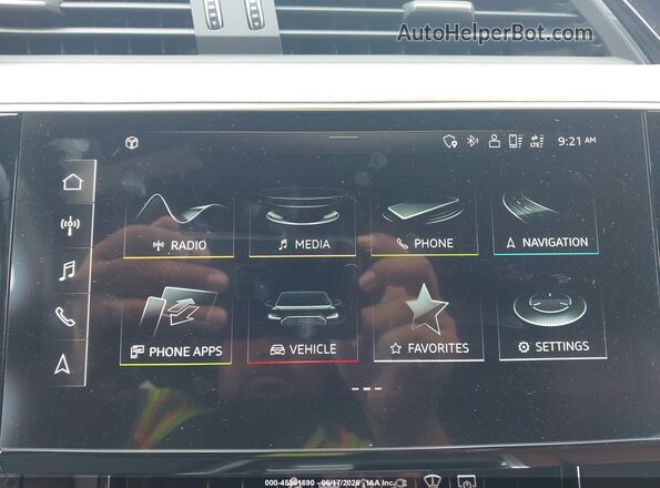WA13AAGE4MB005837 2021 AUDI E-TRON Black 