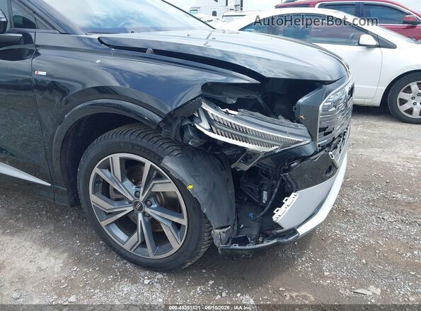 WA142BFZ8PP004189 2023 AUDI Q4 E-TRON Black Widok z przodu